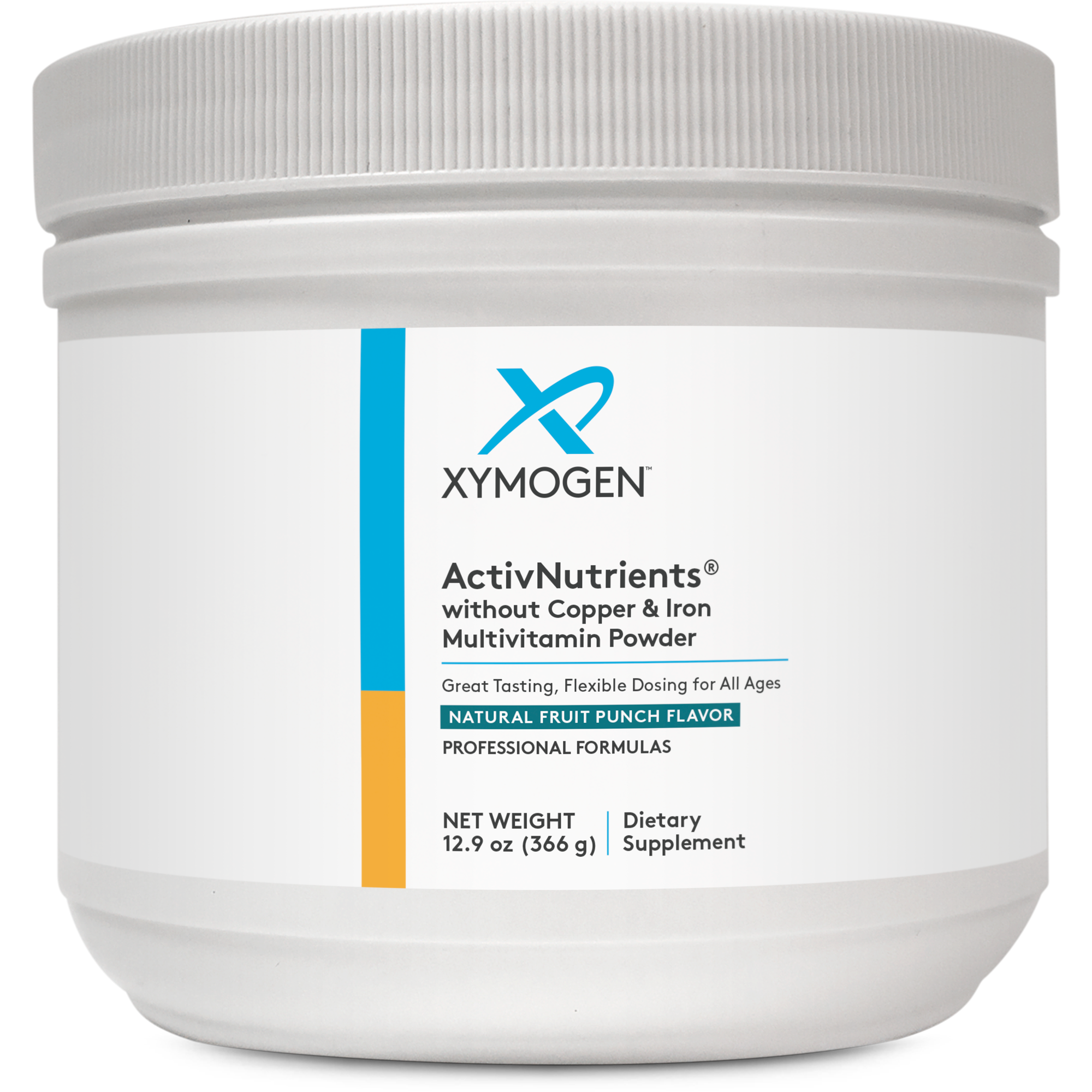 ディニューマルチアクティブ120g ¥15,000 ActivNutrients Without Copper & Iron Multivitamin | Xymogen